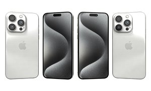 Apple iPhone 15 Pro Max White Titanium
