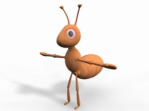 3d model ant insects bugs