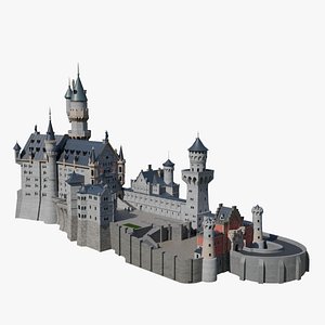 3D Neuschwanstein Castle