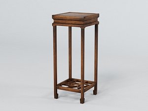 3D traditional chinese table