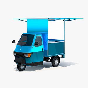 Piaggio Ape 50 Food Cart