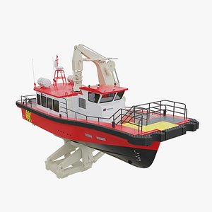 Hybrid High Speed Craft 3D model