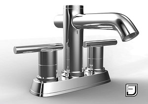 3d c4d bathroom faucet 7