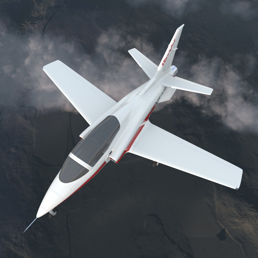 Sport Aircraft ViperJet 2 3D model preview