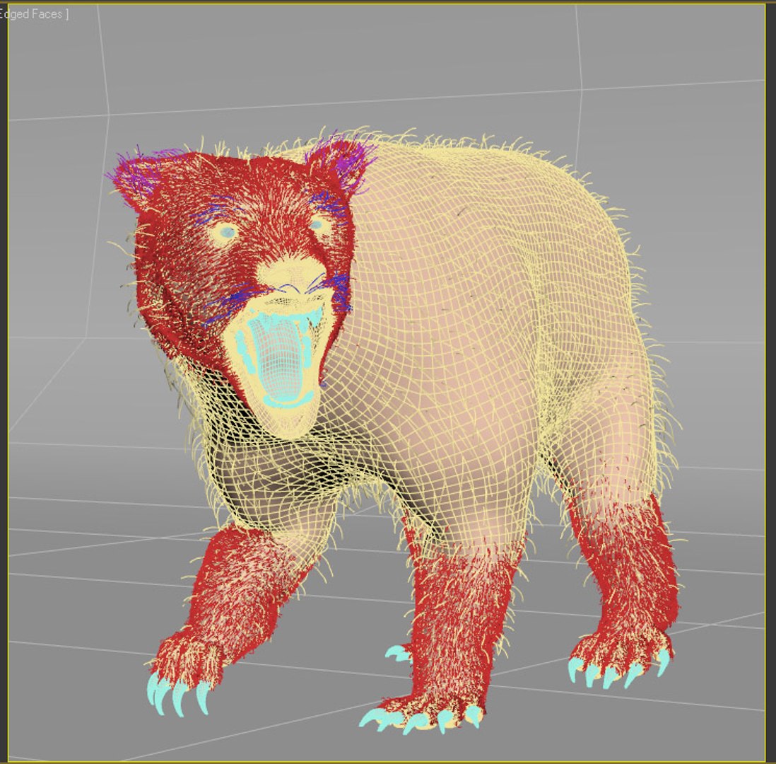  rigged animation 3d model