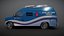 American generic newsvan PBR 3D
