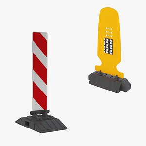 Warning Sign Collection 3D model