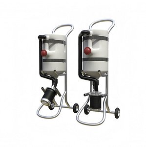 3D Refueling Bottle  With Trolley