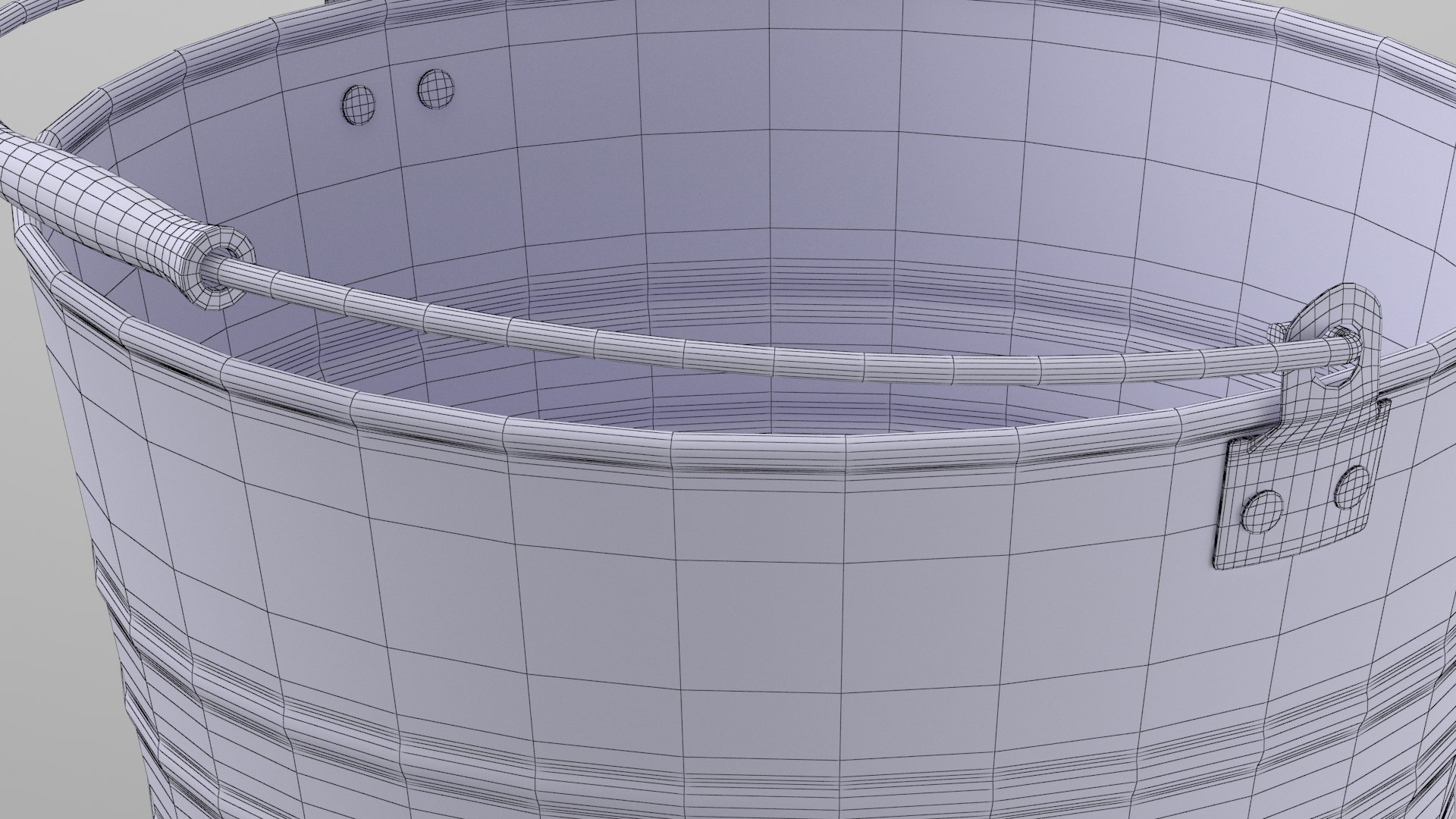 Metal Bucket Model - TurboSquid 1820744