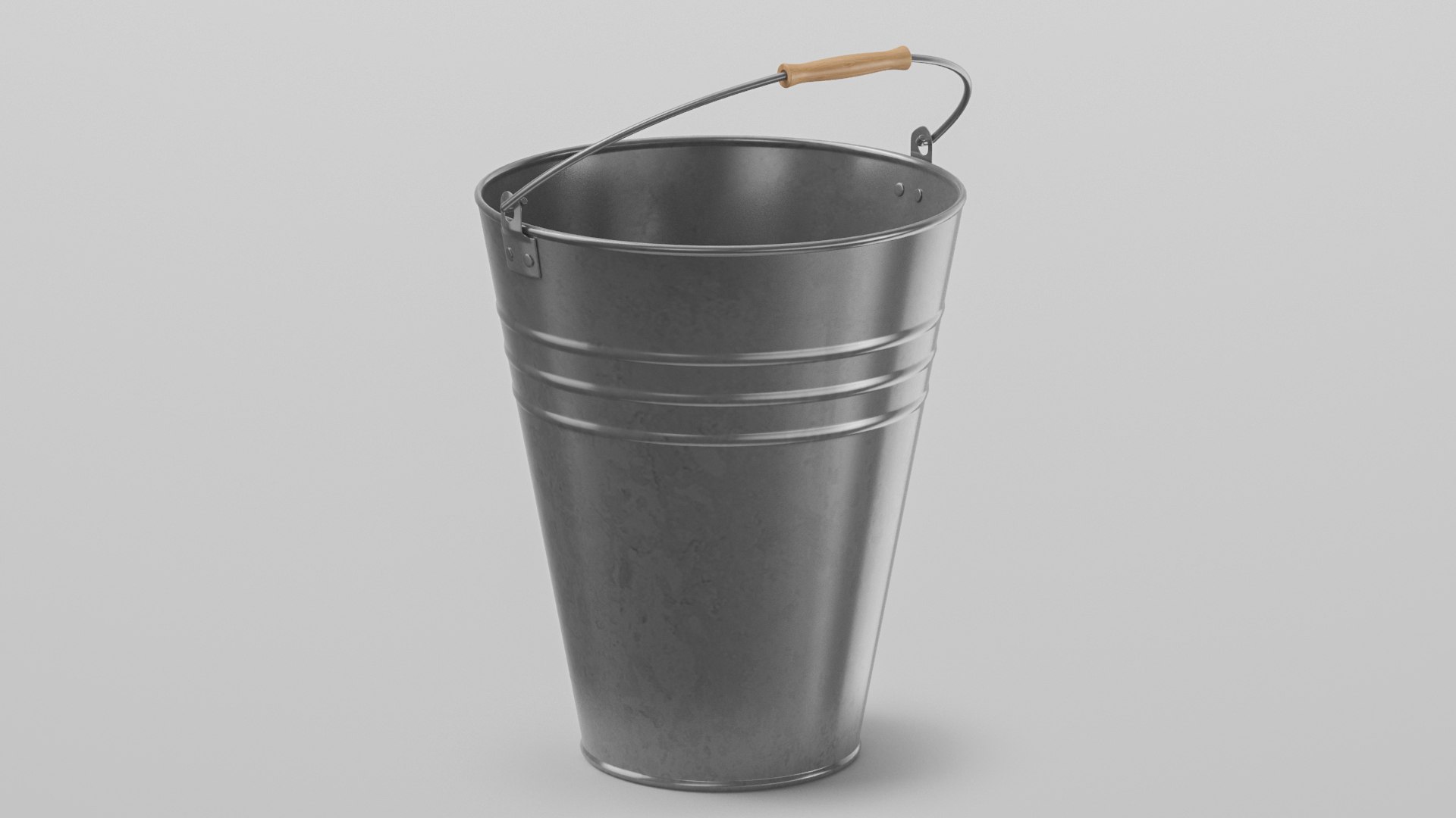 Metal Bucket Model - TurboSquid 1820744