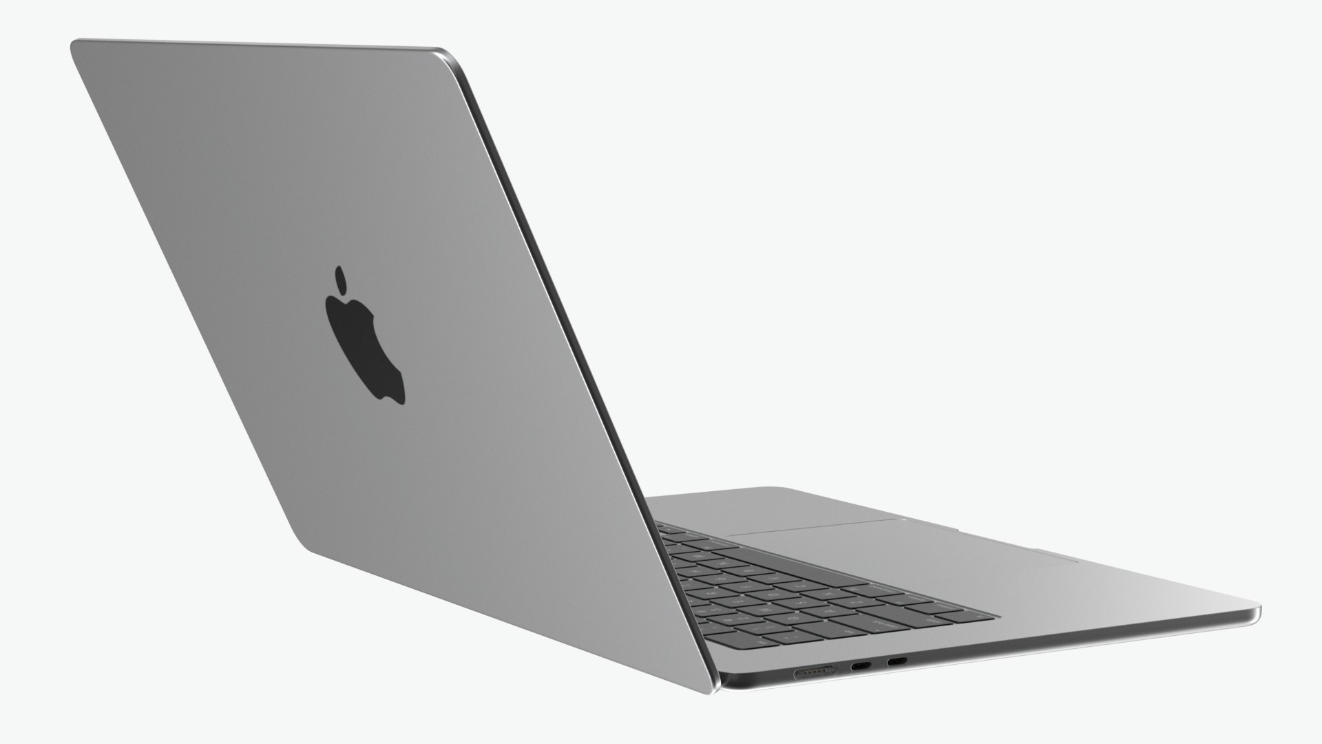 3D Apple MacBook Air M4 Silver Model - TurboSquid 2374499