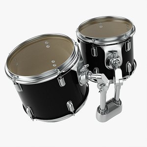 Tom-Tom  Acoustic Drum Set 3D