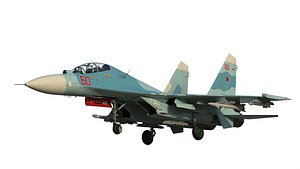 3D Su-27UB Flanker C