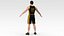 Basketballspieler Schwarzer Spieler 04