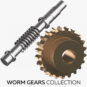 worm gears 3D