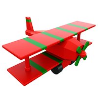 Toy Airplane Retro
