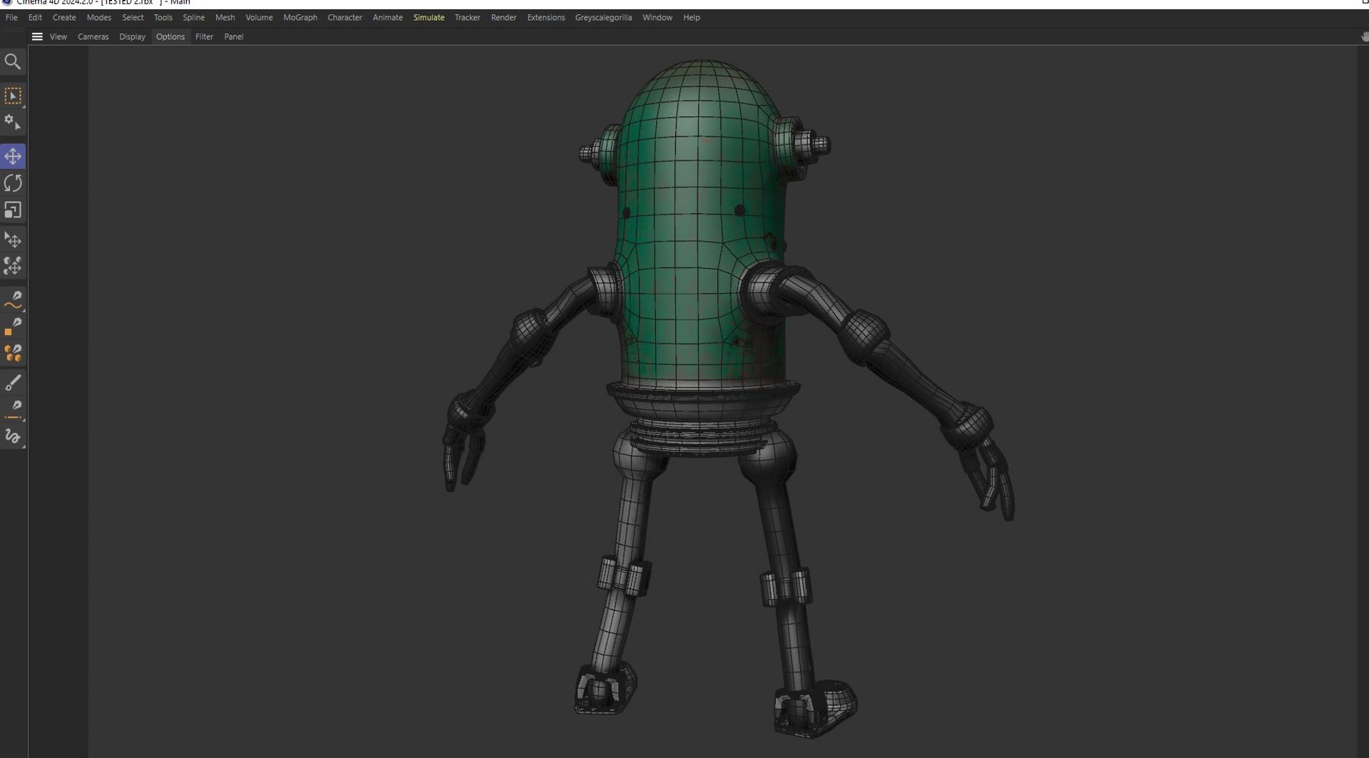 3D Game Ready Robot Character Model - TurboSquid 2425208