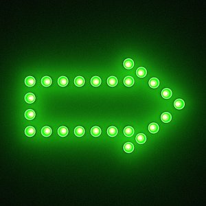 bulb arrow 3d 3ds