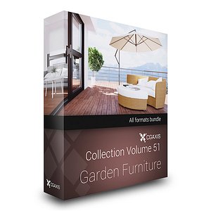 furniture garden 3d max