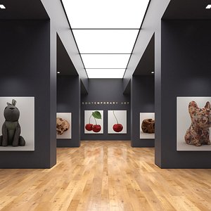 Art Gallery 012 3D model