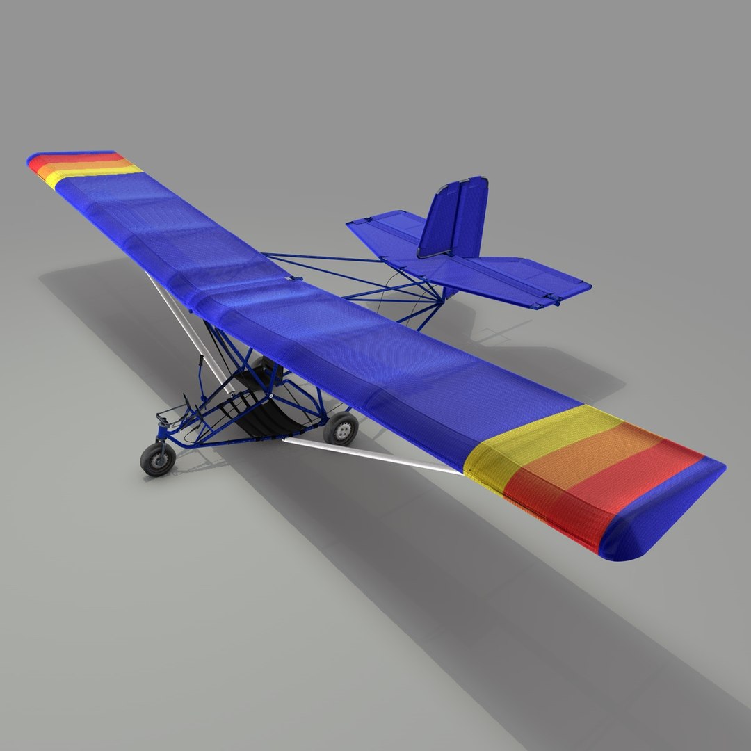 Lightweight cheap model airplane