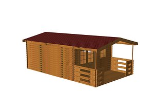 wooden cottage chalet