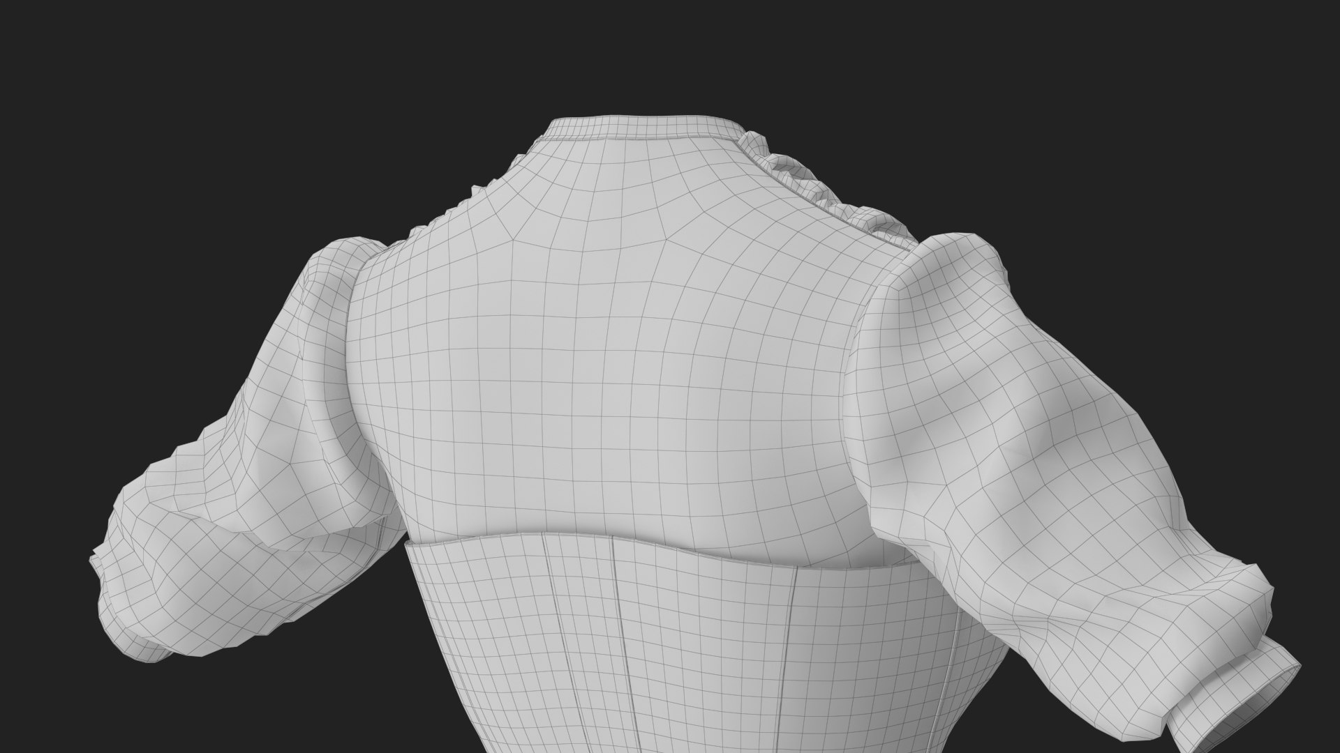 Corset Dress with Cape 4 3D model https://p.turbosquid.com/ts-thumb/6O/bsHA2R/sq/wireframe_17/jpg/1695060387/1920x1080/fit_q87/91f9b69b5f8f1ad94604da1eaa0eb00bd312c15d/wireframe_17.jpg