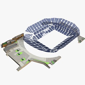 Tottenham Hotspurs Experience Buildings Terraces and Seats 3D