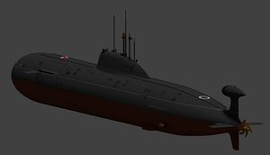 3D model russian schuka b akula