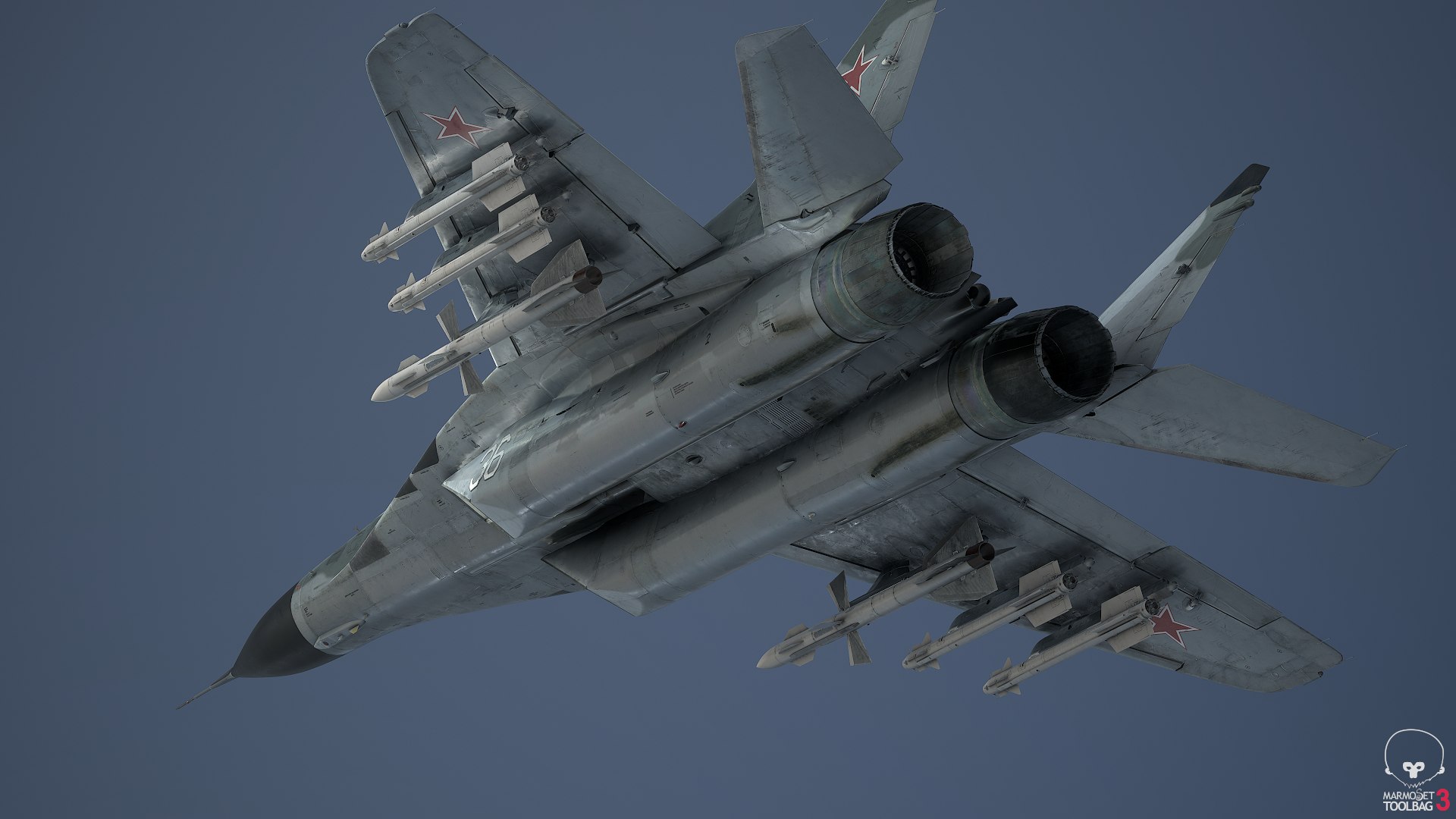 mig-29a fulcrum 3d model https://p.turbosquid.com/ts-thumb/6O/mgFpIL/BaeMPwew/screenshot053/png/1568933013/1920x1080/fit_q87/fecdf8e520a650ffc06641a06a6fd75b14efc81b/screenshot053.jpg