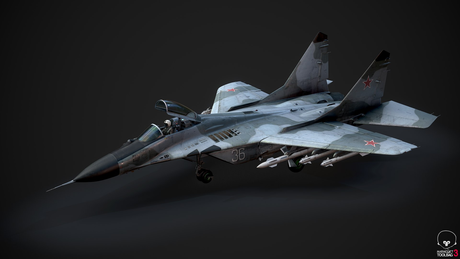 mig-29a fulcrum 3d model https://p.turbosquid.com/ts-thumb/6O/mgFpIL/ferfo4K1/screenshot011/png/1568932693/1920x1080/fit_q87/3337df1acd6fb7337247cd314c3b1d0ae6ed7f8d/screenshot011.jpg