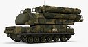 SAM System Buk M3 Camo 3D Model