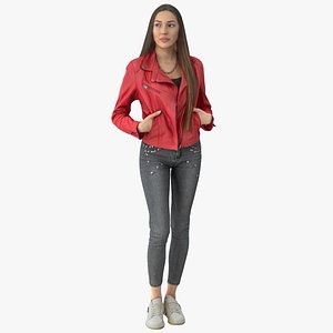 Elizabeth Casual Autumn Idle Pose 03