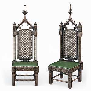 throne gothic 3D model