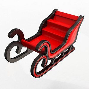 Mini Christmas Sleigh