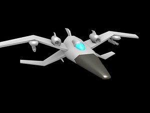 free blend model space ship