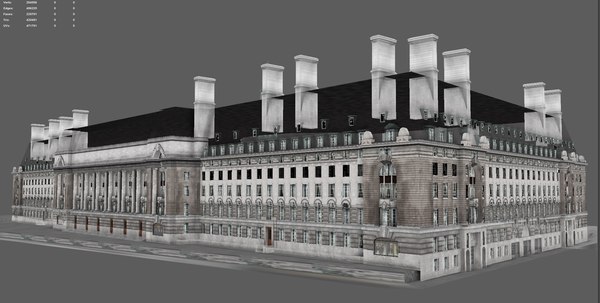3D london country hall