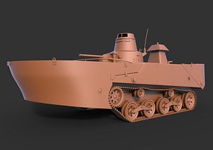 Type 2 Ka-Mi Pantons Clean 3D model