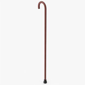 Dark Wood Walking Stick