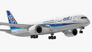 Boeing 787-9 All Nippon Airways 3D model