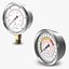 3D model Pressure Gauges Collection