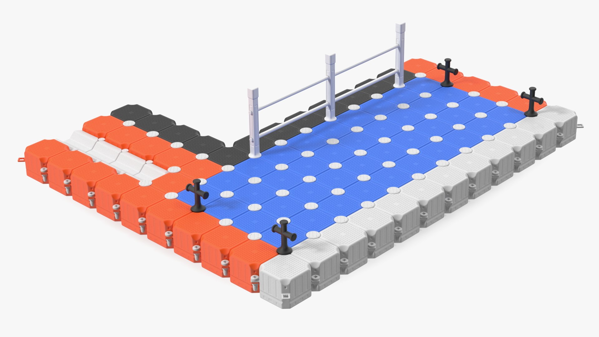 Floating-Pontoon 3D model preview