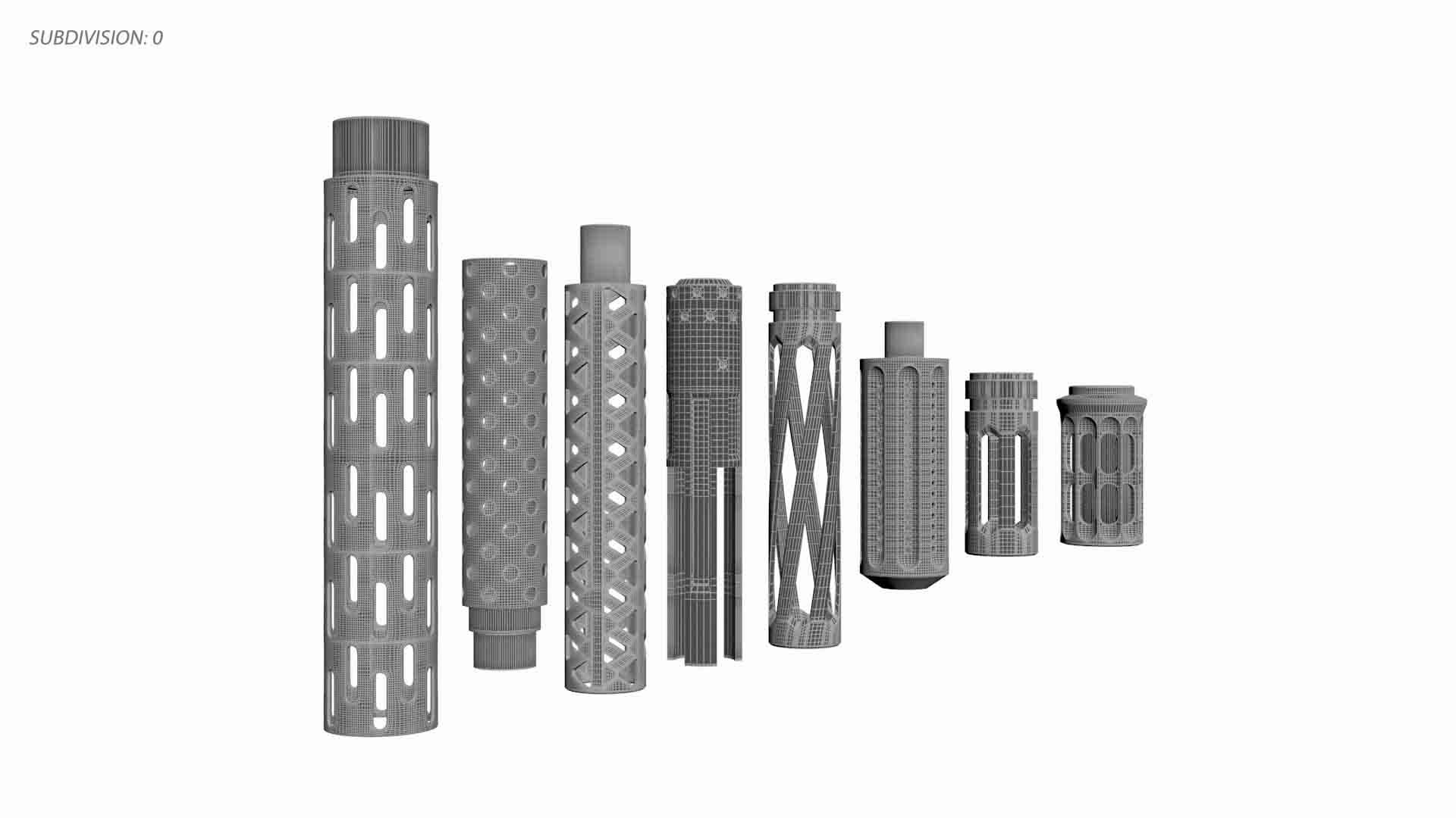 Flash Hider Suppressor 3D model https://p.turbosquid.com/ts-thumb/6P/CFKkzp/7p/1/jpg/1693320282/1920x1080/fit_q87/1de96881948e774d9afca0659d6f8e5882026529/1.jpg