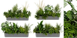 Collection plant vol 430 - blender model 3D model