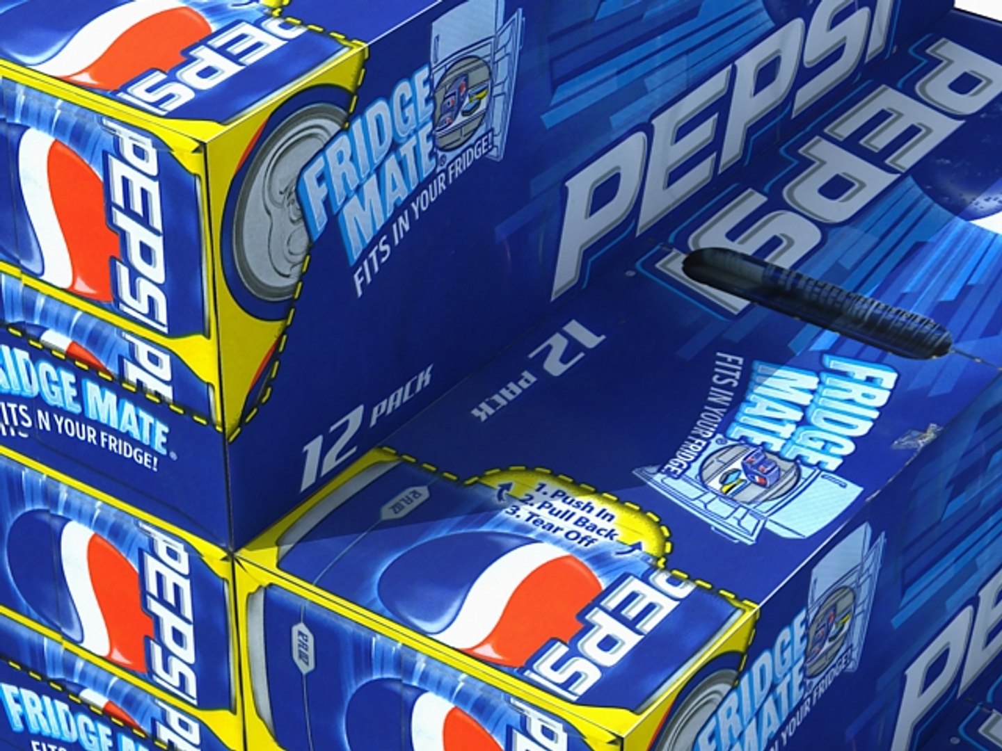 Pepsi Fridge Mate 3d Model