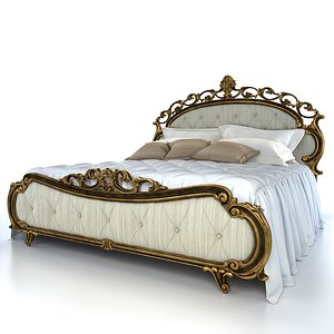 Bed Treci Cecchini Victoria Stucco