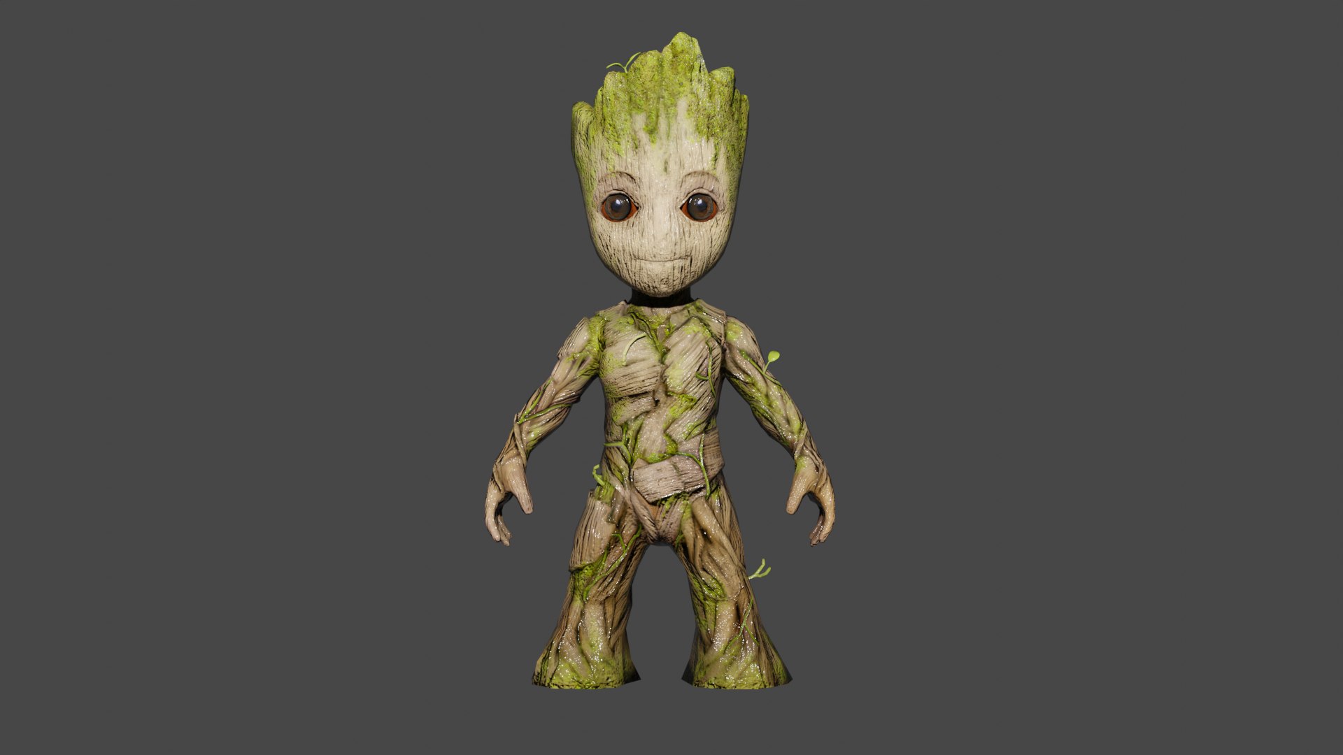 3D Baby Groot - TurboSquid 2259083