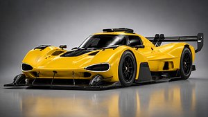 Volkswagen IDR Electric Race Car 3D Model 3D