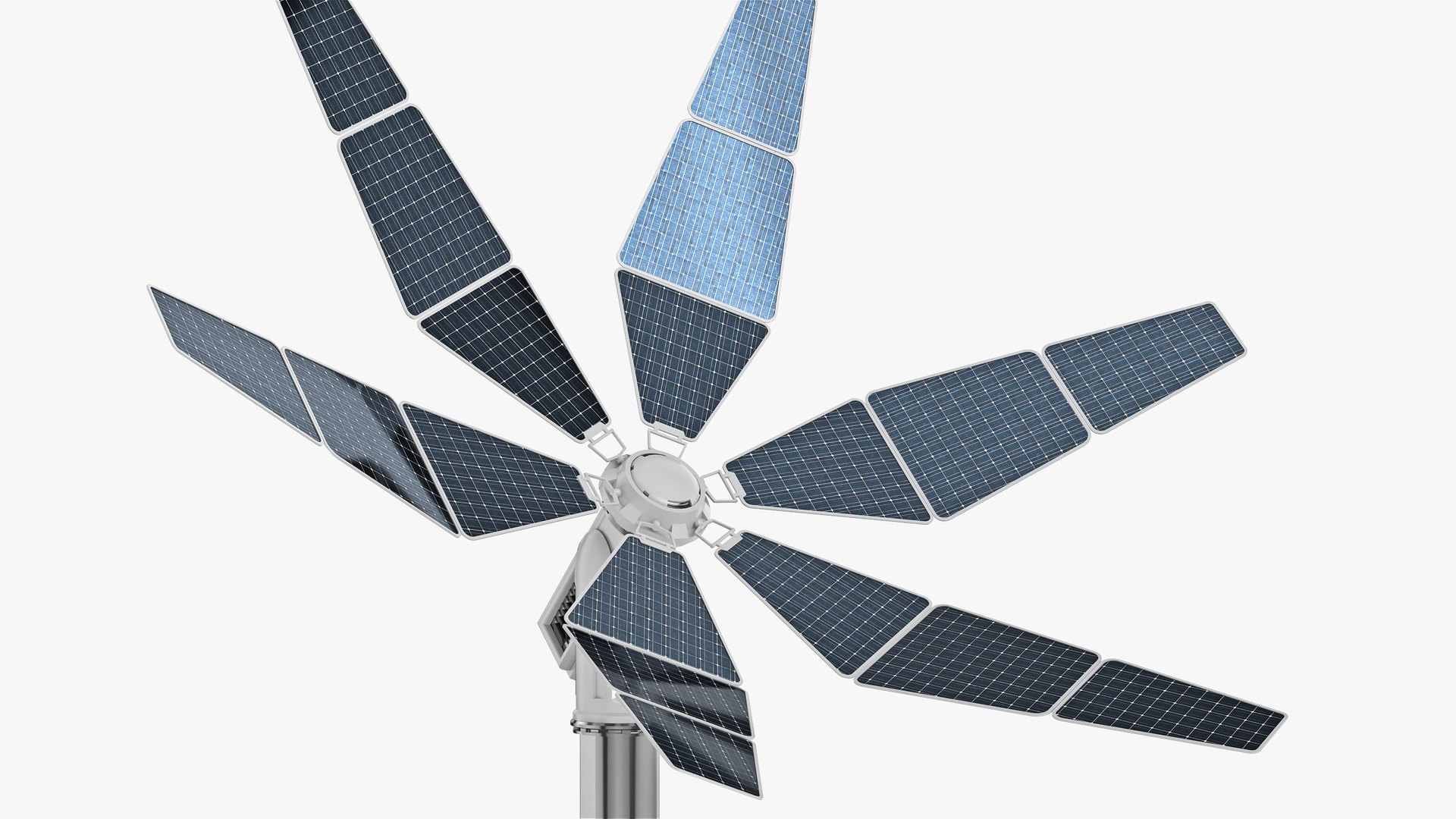 3D Solar Tower Model - TurboSquid 2322417