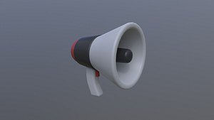 3D Megaphone